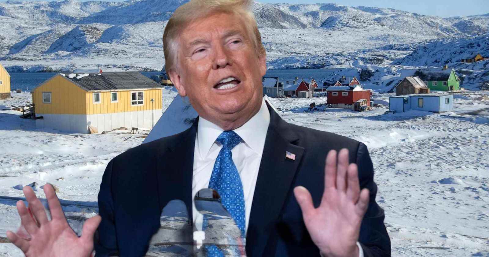 DONALD TRUMP VUOLE SOLO PORRE CHIAREZZA IN GROENLANDIA. LA DANIMARCA NON SA NEMMENO COSA GLI AMERICANI DA MEZZO SECOLO VI FACCIANO,MA  CON TRUMP PUO’ SOLO FARE UN BUON AFFARE.