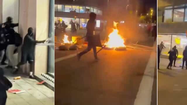 I TUMULTI E LE DEVASTAZIONI GIOVANILI RAGGIUNGONO ANCHE LA SPAGNA. CENTO ARRESTI A BARCELLONA.